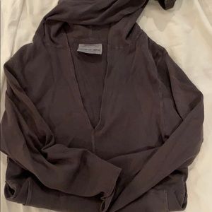 Michael Stars women’s hoodie 3/4 sleeve